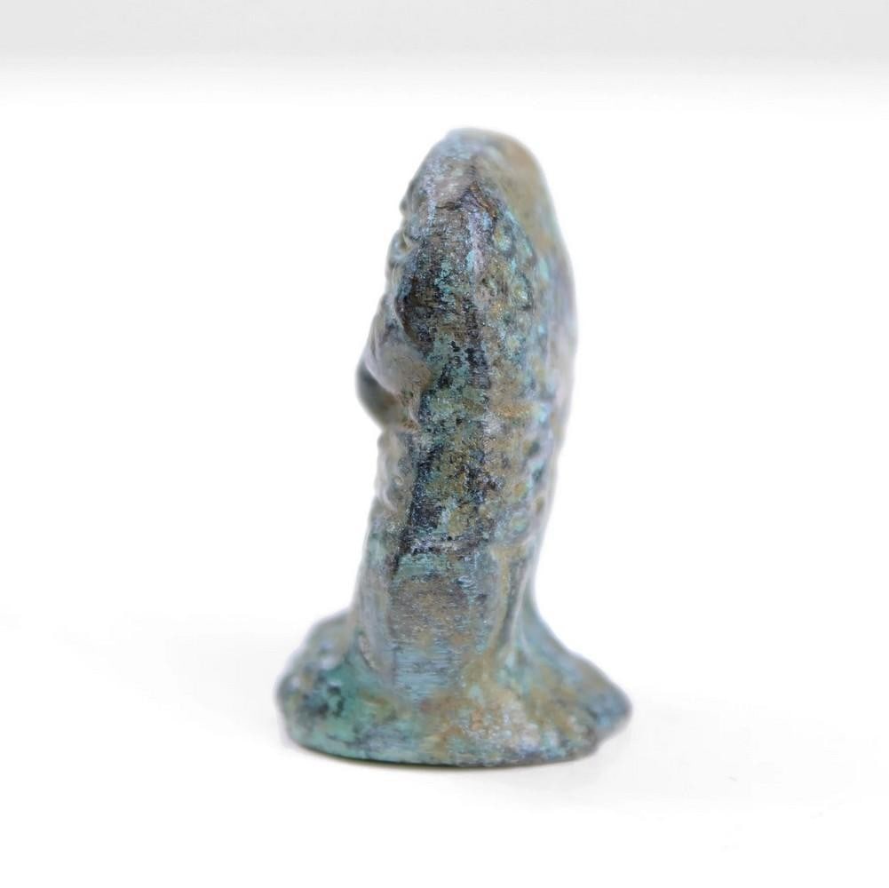 Aged Copper Owl Statue - (0.13lbs) - 2