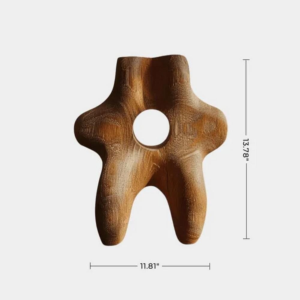 Void Centered Wooden Sculpture - 2
