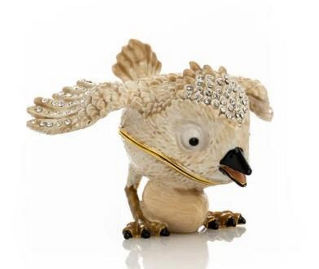 Nesting Bird with Egg Trinket Box - 2