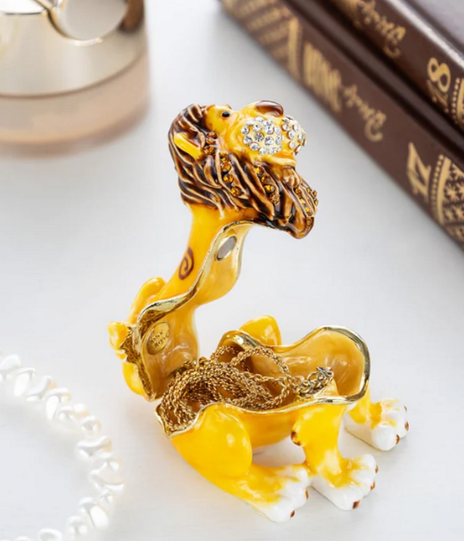 Lion Trinket Box - 6
