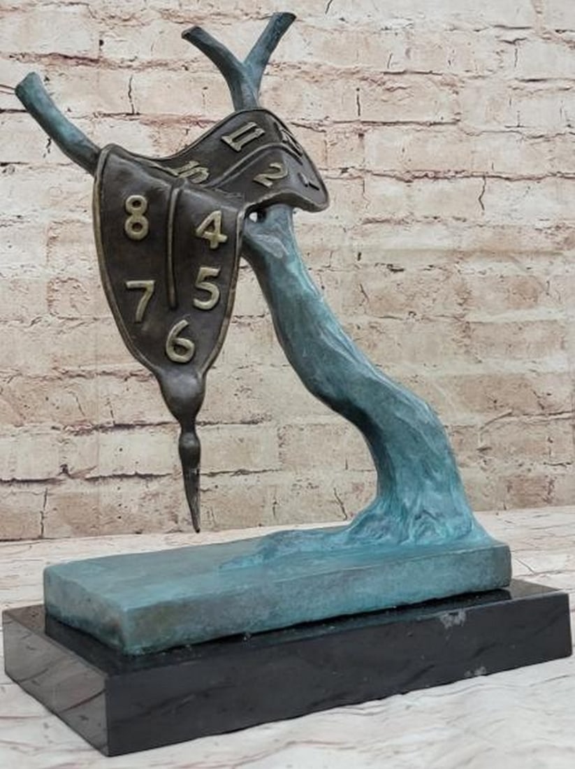 Melting Time: Bronze Sculpture Inspired by Dalí’s The Persistence of Memory (1 of 7)