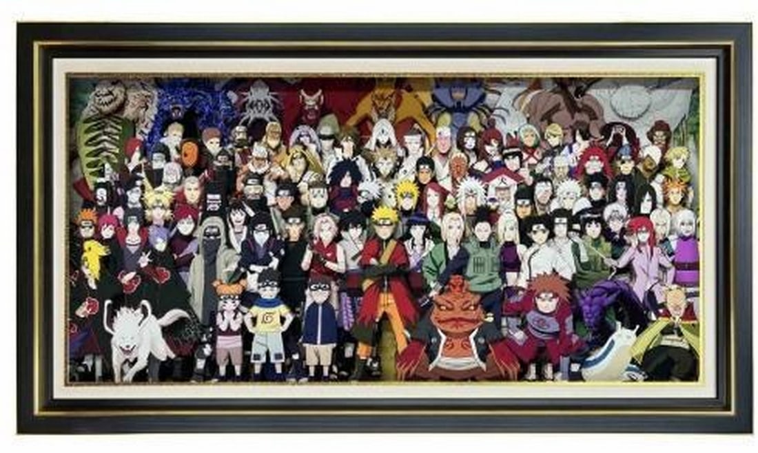 Shinobi Spirits 3D Paper Art of Naruto (1 of 3)