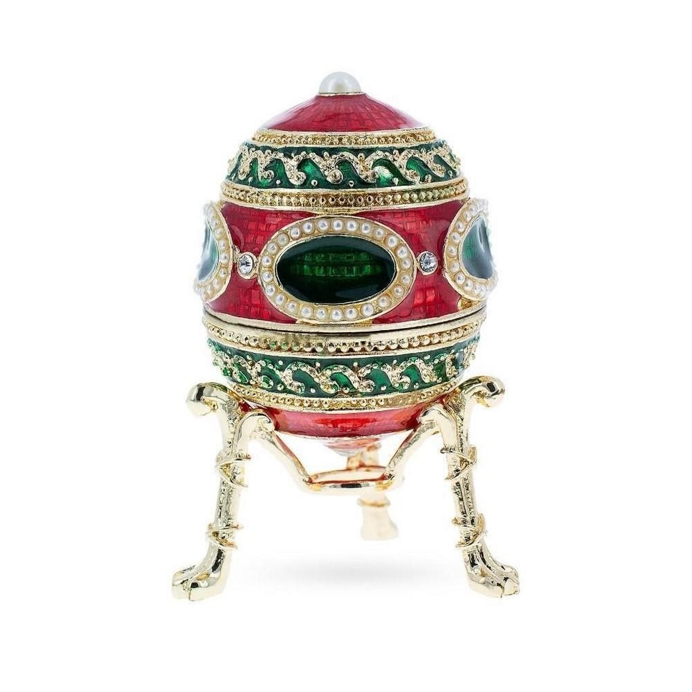 1914 Mosaic Royal Russian Egg 2.6 Inches (1 of 3)