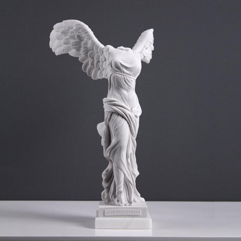 Hellenistic Sculpture "The Winged Victory Samothrace" - (2lbs): Hellenistic Sculpture "The Winged Victory Samothrace" - (2lbs) The Winged Victory of Samothrace, also known as the Nike of Samothrace, is a magnificent marble sculpture from the