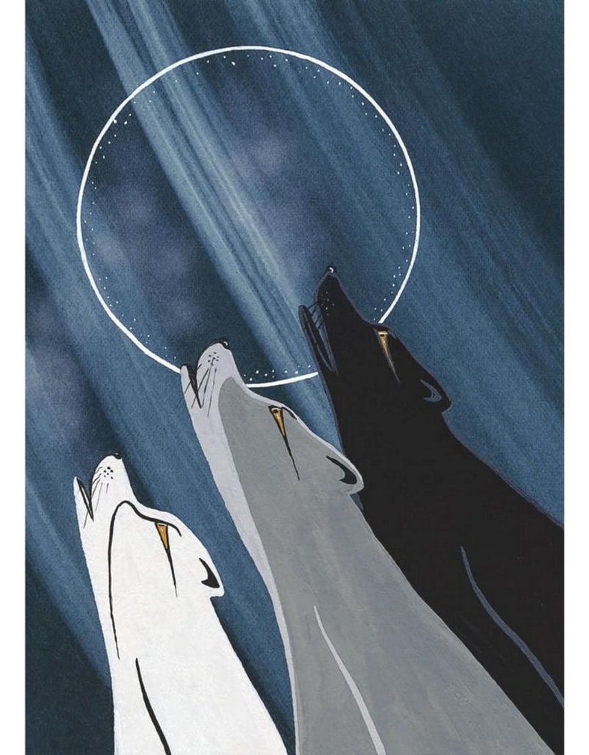 13" x 16.5" Limited Edition Pack Song by Rick Beaver Print (1 of 1)