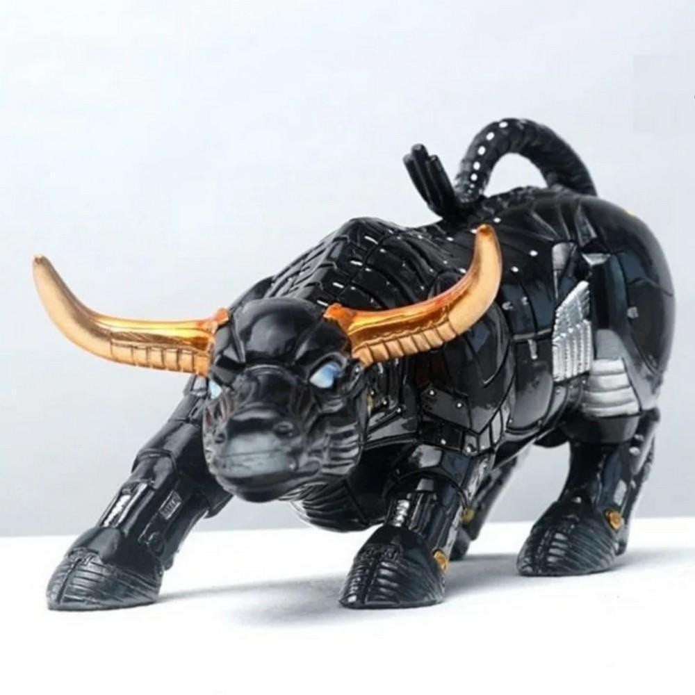 Robot Crypto Bull Sculpture (1 of 9)