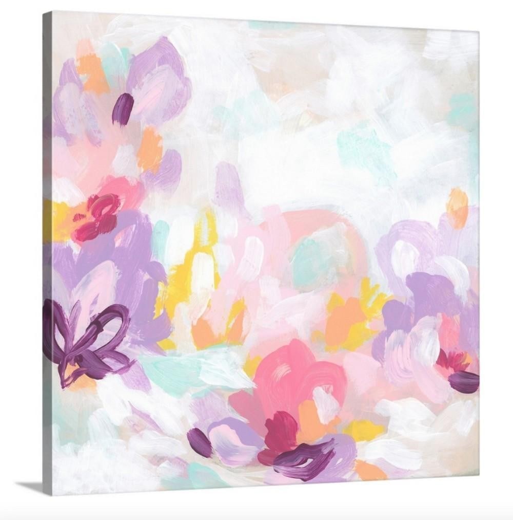 Petal Swirl II Canvas Reproduction: Petal Swirl II Canvas Reproduction by June Erica Vess About the Artist: June Erica Vess June Erica Vess is inspired by both modern and traditional methods. Although her work often consists of monotyp