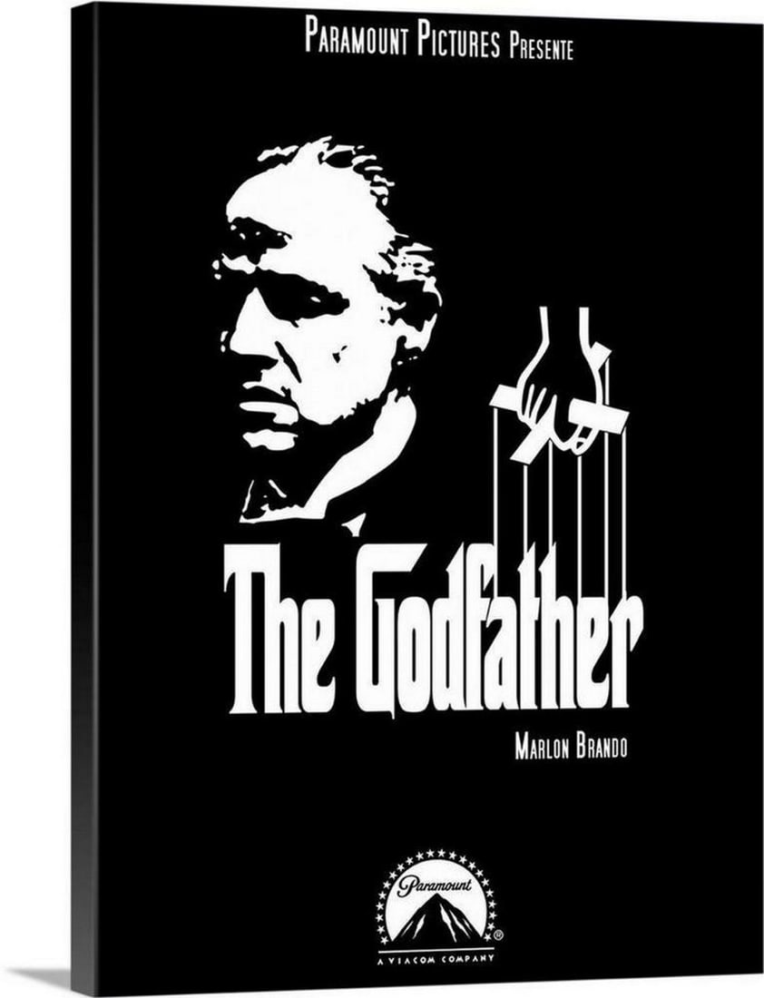 The God Father (1972) Movie Canvas Reproduction (1 of 1)
