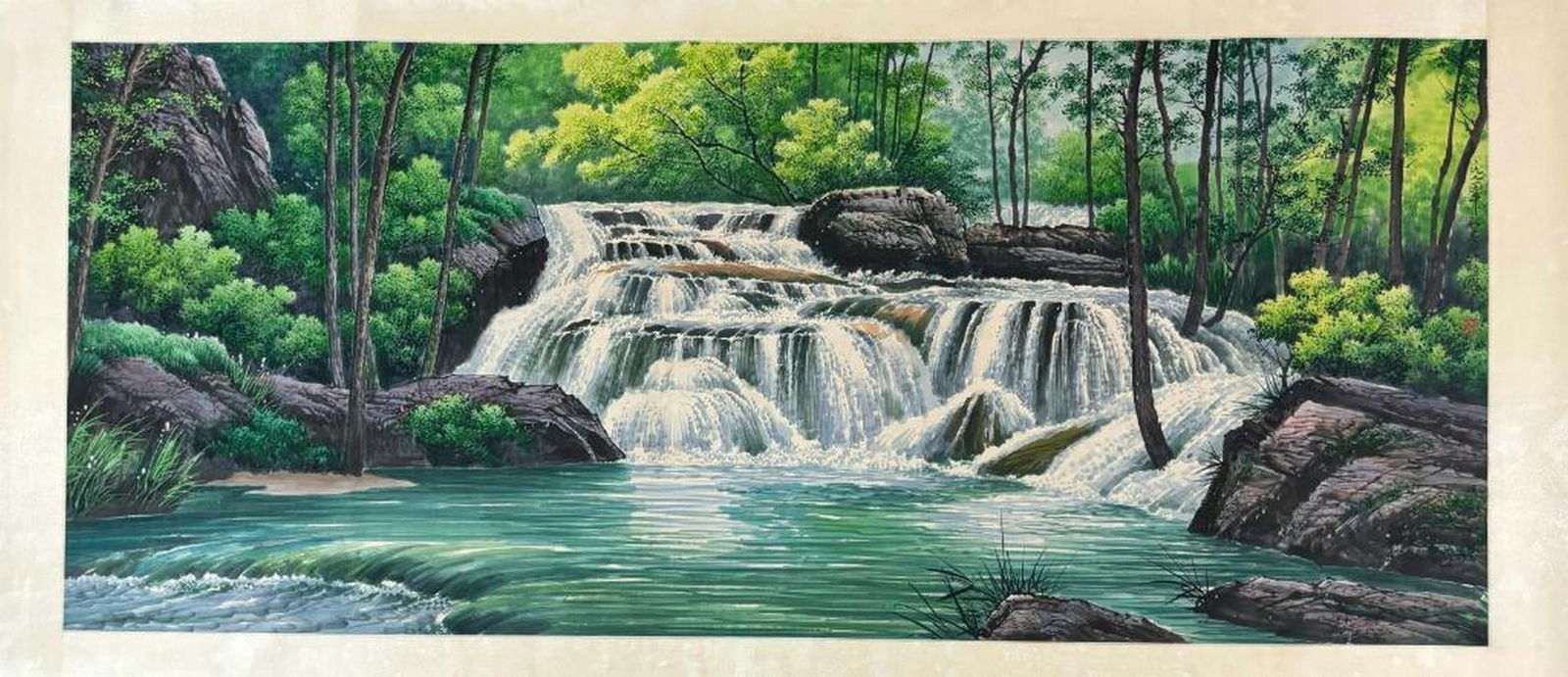 Inspired Chinese Brush Handpainting with Mark of Guan Shanyue (1 of 9)