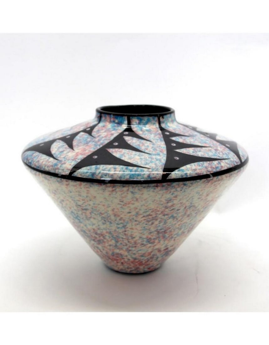 Multicolor Sedona Pottery Vase by Veran Pardeahtan (1 of 2)