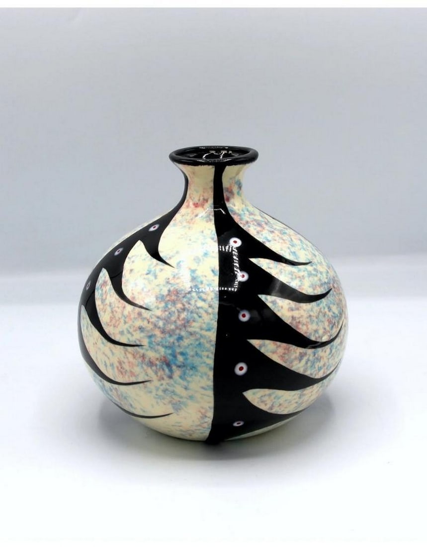 Alberta Clay Multicolor Bubble Vase (1 of 2)
