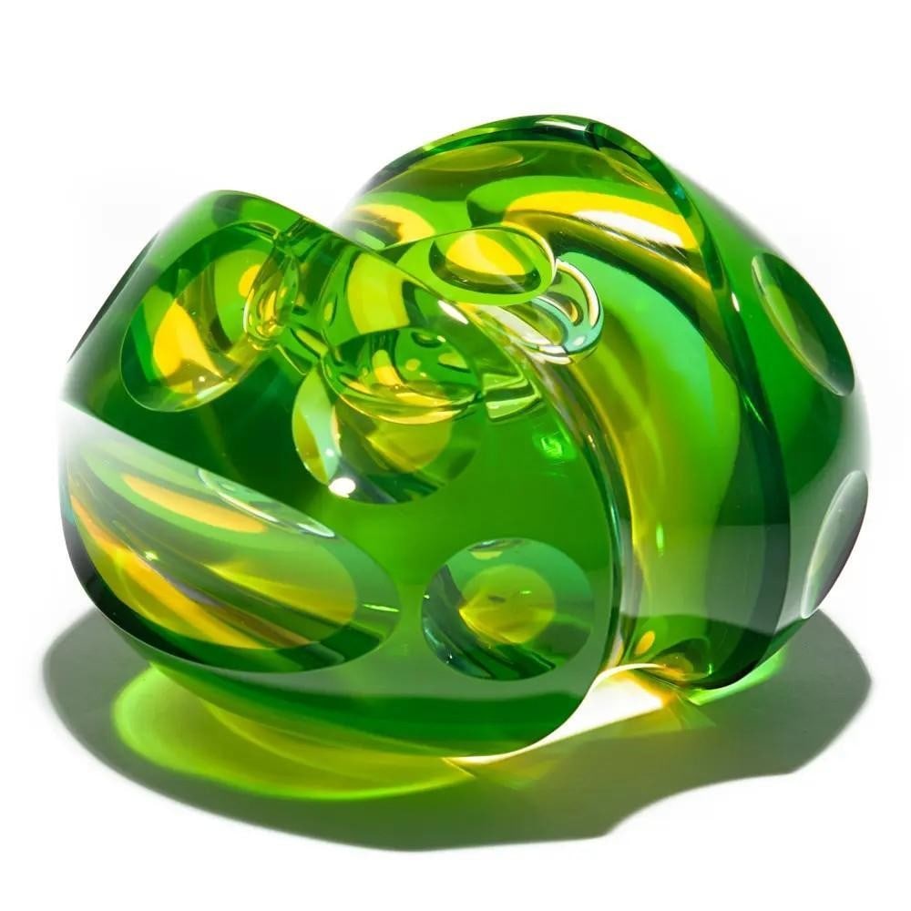 Life Cycle IX Cellular Glass Sculpture by Steve Frey (1 of 2)