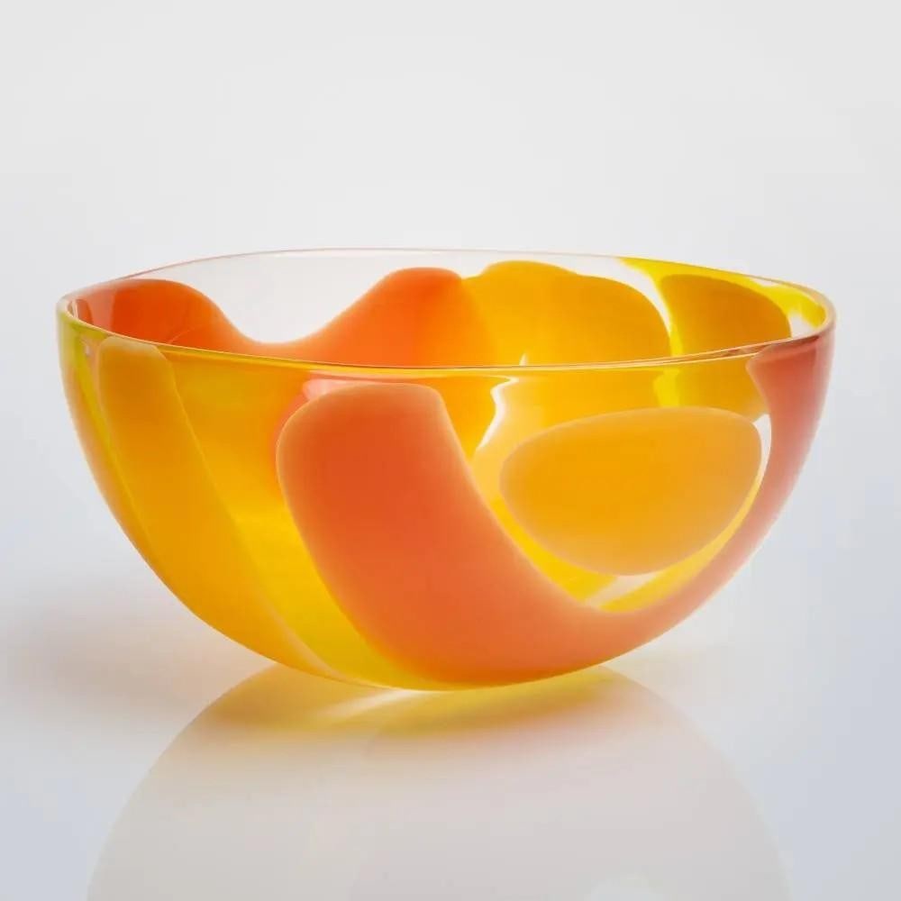 Sunset Glass Art Bowl by Neil Wilkin (1 of 3)