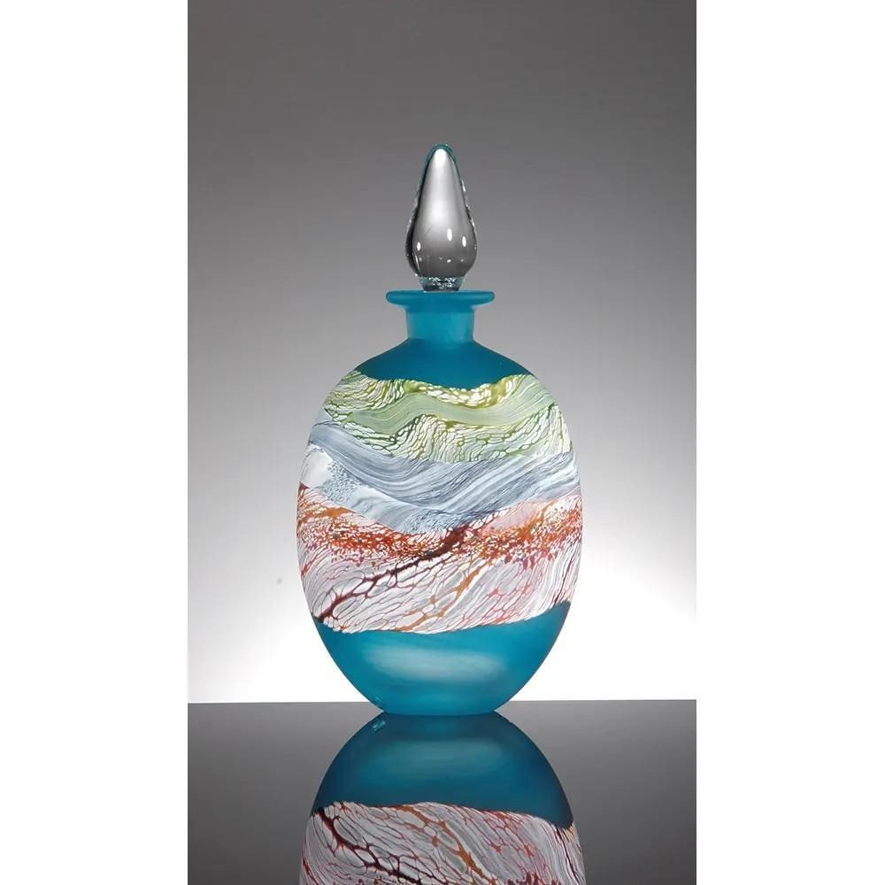 ‘Sea Shore – Flint Flattened’ Waves Perfume Bottle by Thomas Petit (1 of 1)
