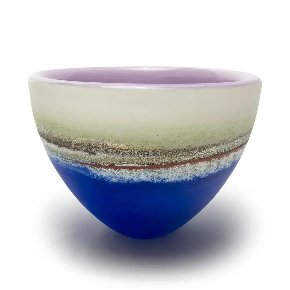 ‘Coast Heavy Bowl’ Artistic Glass Bowl by Shakspeare Glass (1 of 2)