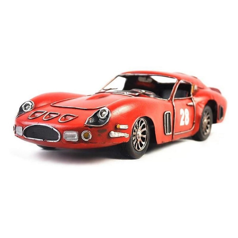 1962 Red Ferrari 250 GTO Coupe Hand Made Die Cast Figurine: 1962 Red Ferrari 250 GTO Coupe Hand Made Die Cast Figurine Beautifully handmade and so each piece is a unique collectible and show piece for your home! Total Dimensions: Height 3" x Width 12"