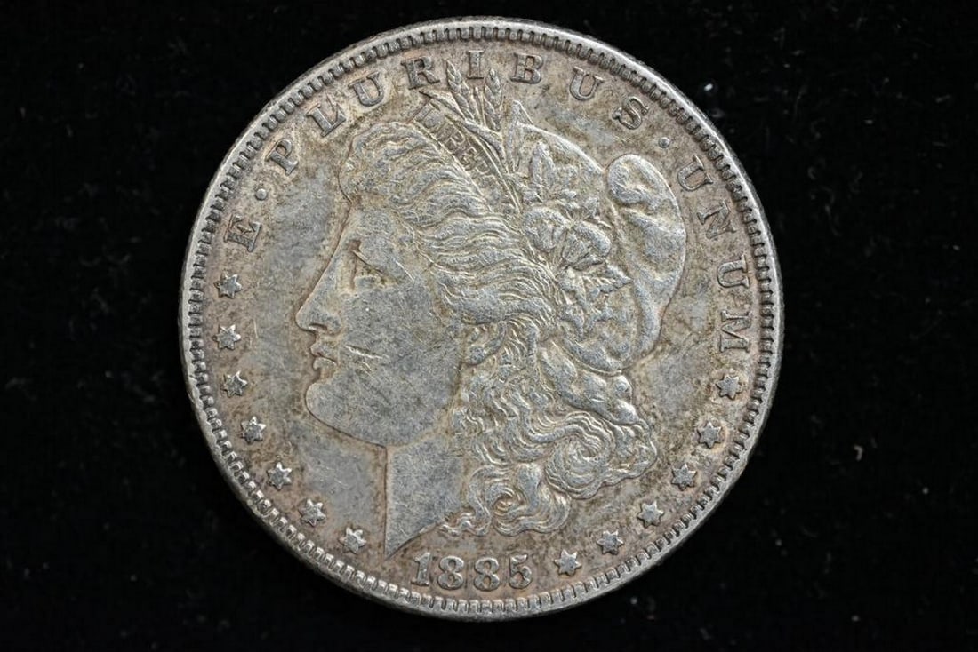 1885 United States MORGAN SILVER DOLLAR (1 of 2)