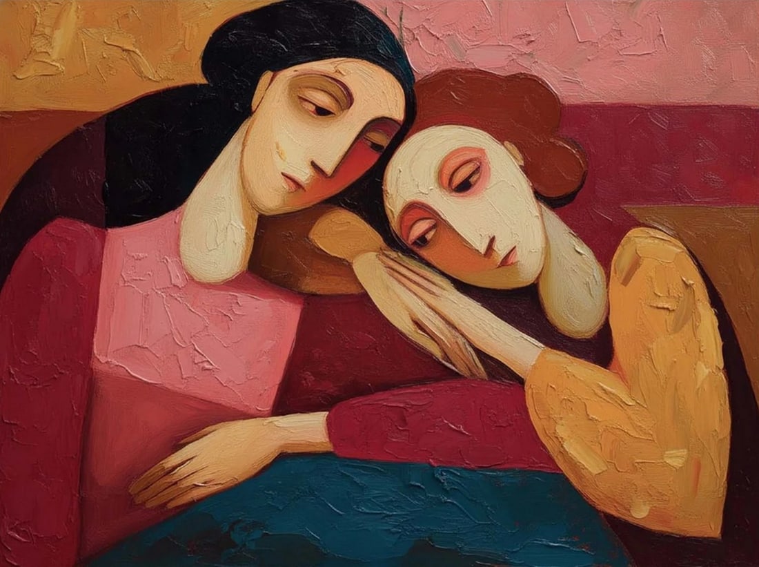 Shared Quiet Canvas Painting - 2