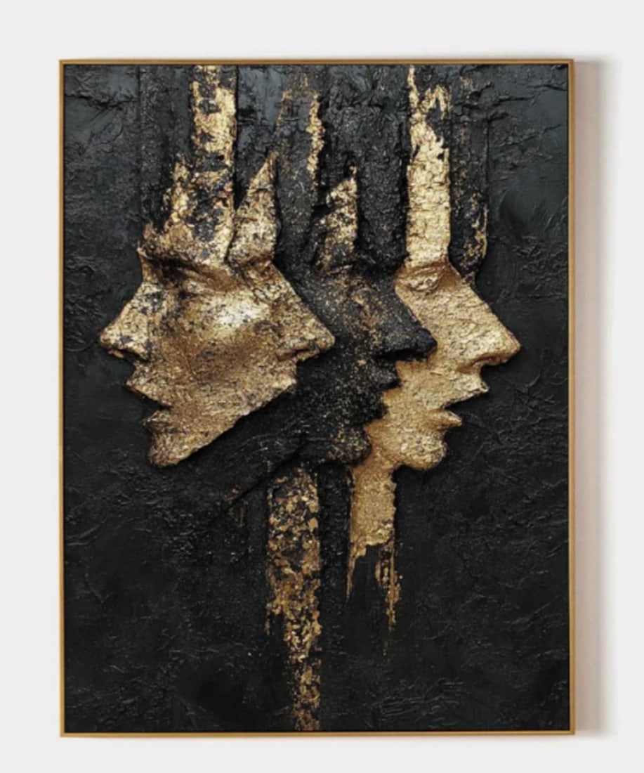 Evolving Faces Canvas Painting (1 of 2)