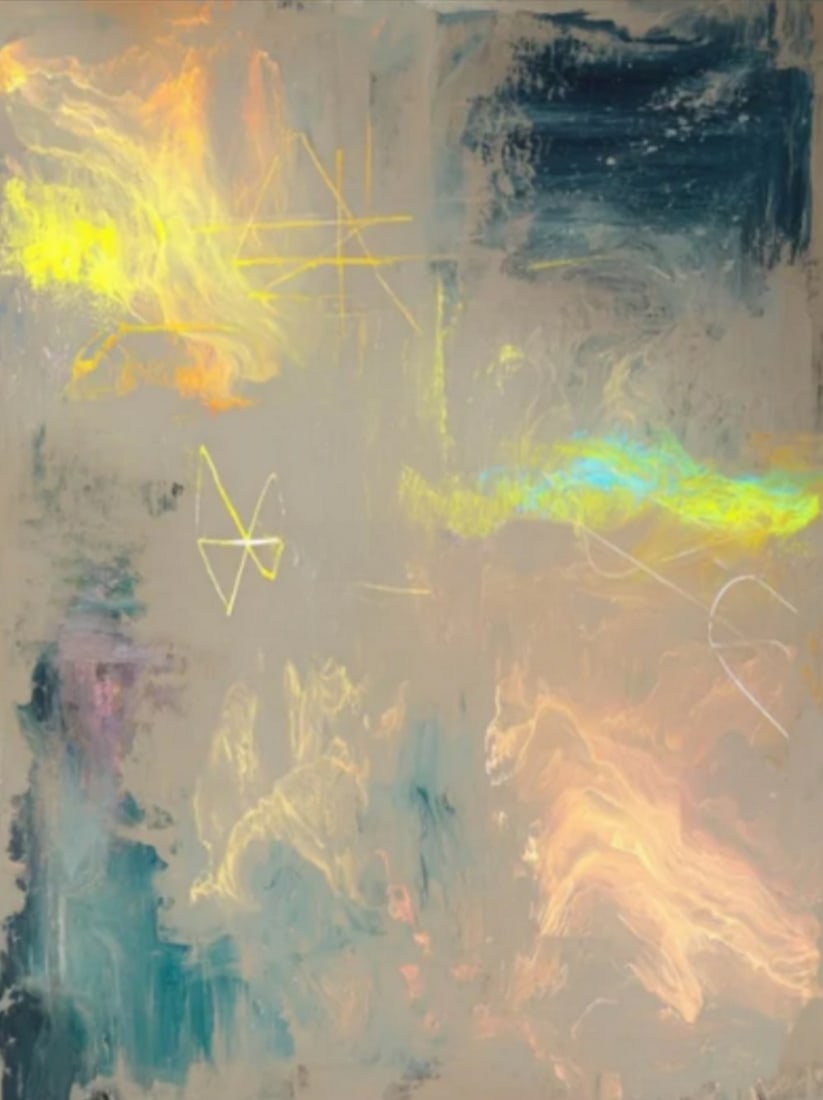 Whispers of Radiance Canvas Painting (1 of 2)