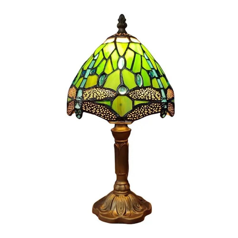 Tiffany Style Table Lamp - Green (1 of 2)