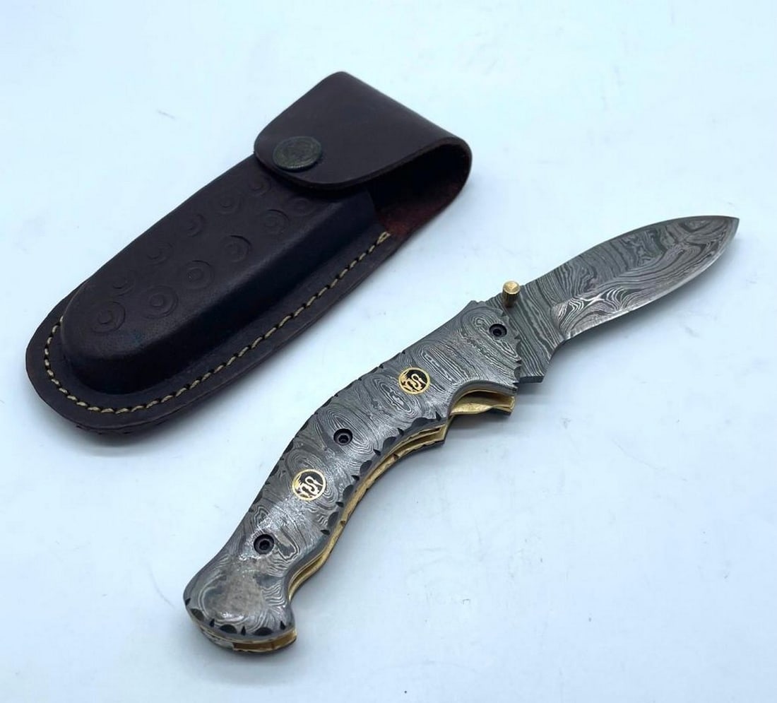 The Recruits Damascus Dagger - 3