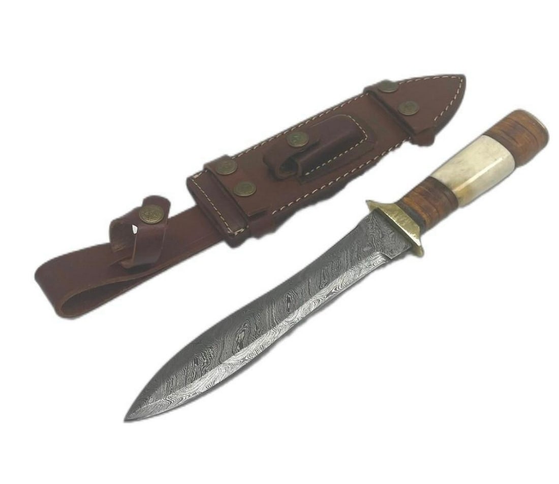 The Liars Damascus Dagger - 4
