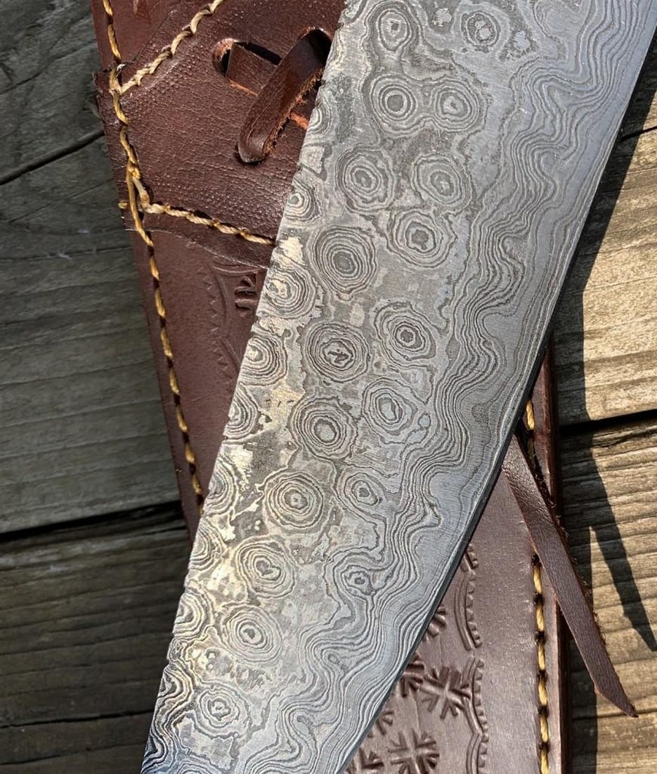 13" The Outback Damascus Chef's Knife - 5