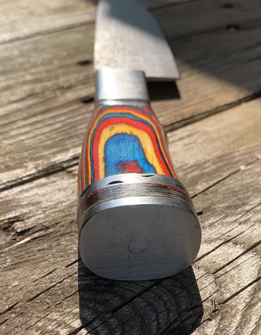 13" The Outback Damascus Chef's Knife - 8