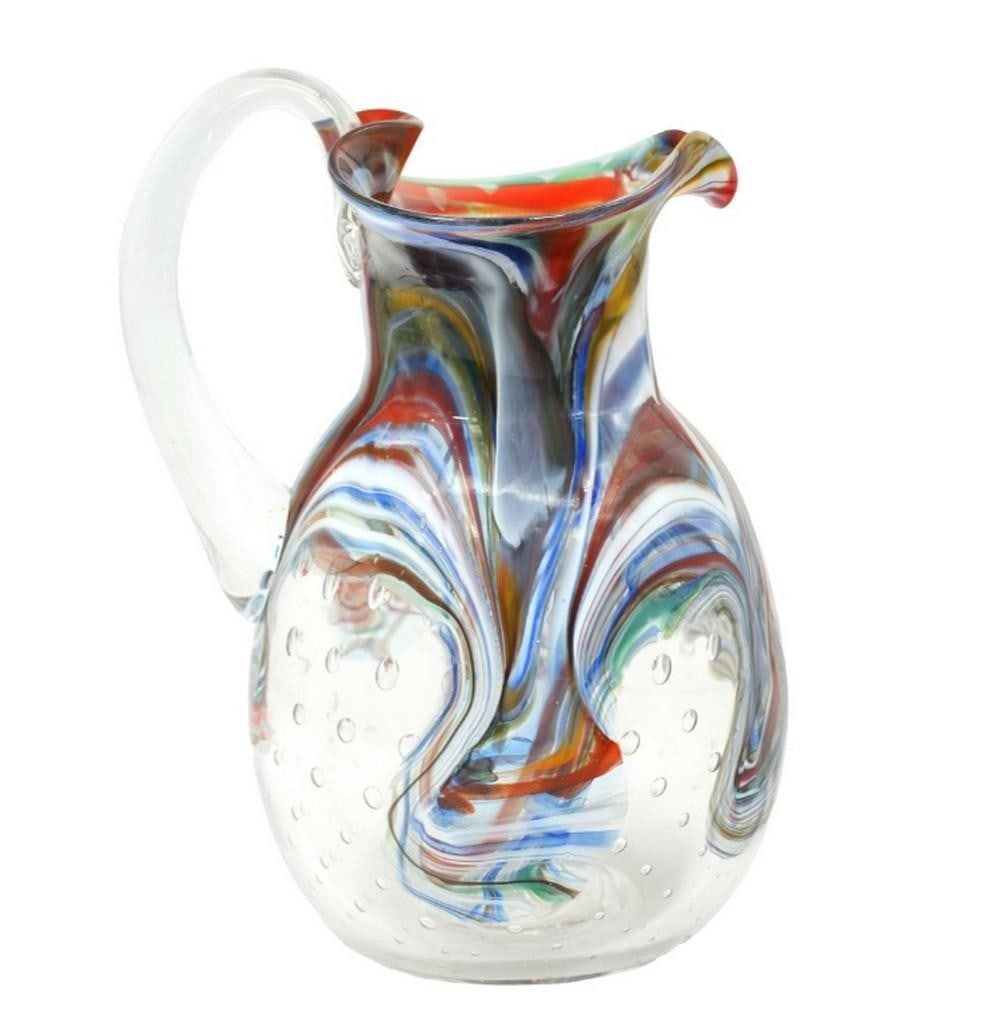 Pitcher Lava – Multicolor – Murano Glass (1 of 4)