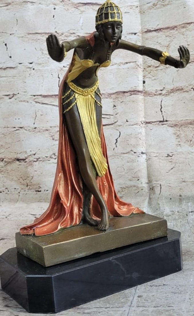 Egyptian Princess Bronze Sculpture (1 of 5)