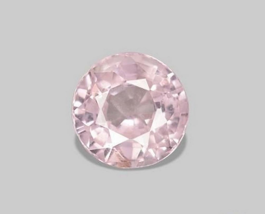 0.53ct Rose Pink Round Cut Loose Spinel Gemstone (1 of 2)