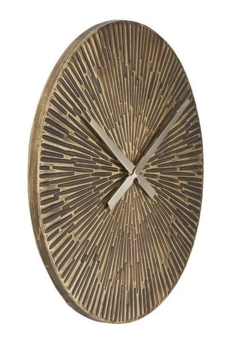 Bronze Metal Wall Clock - 2