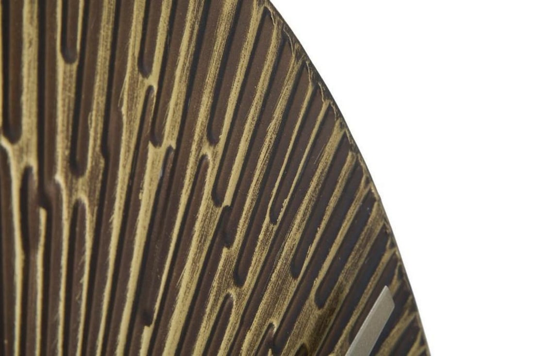 Bronze Metal Wall Clock - 5