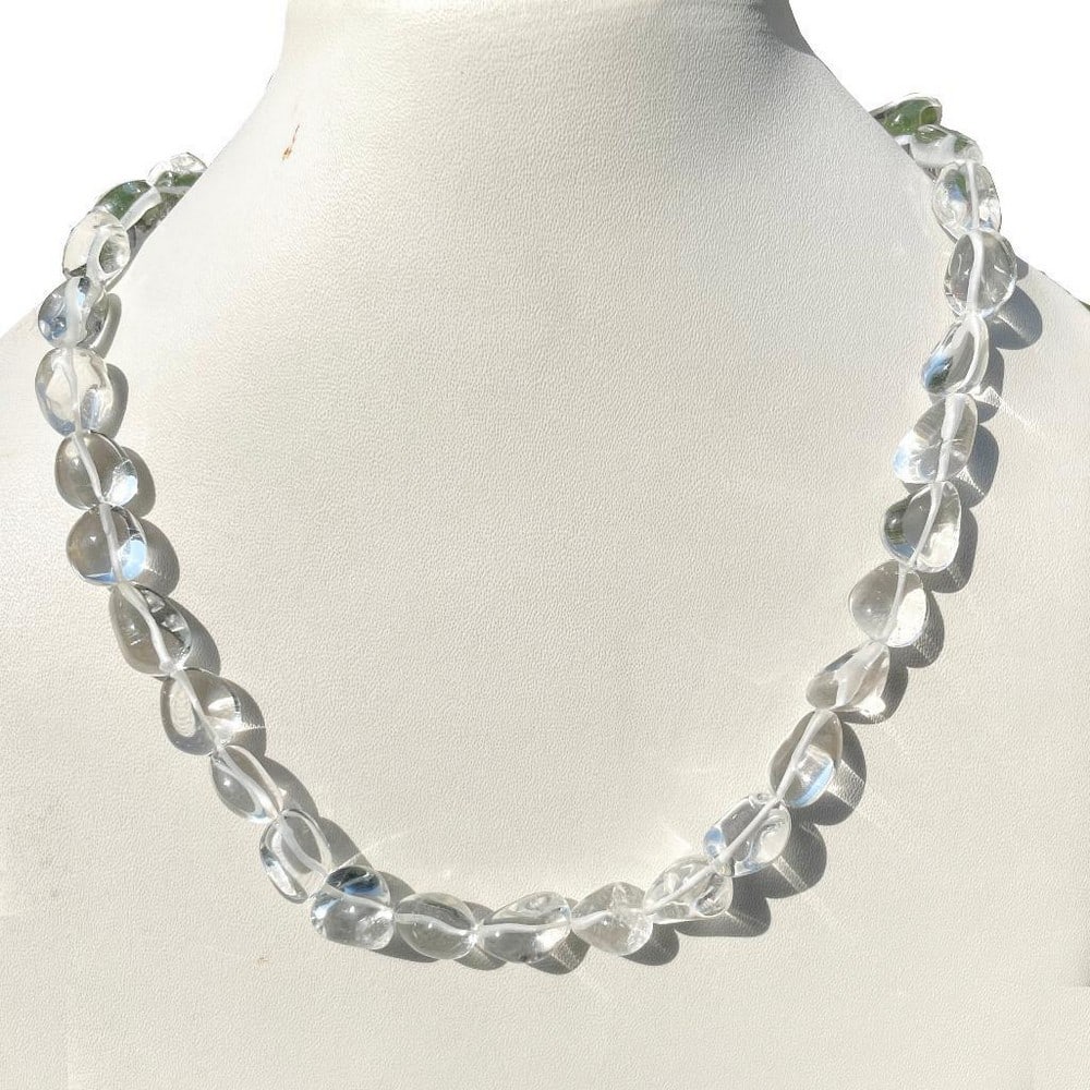 Crystal Tumble Necklace: Crystal Tumble Necklace Length of Necklace: 45cm View Photos For Further Details.