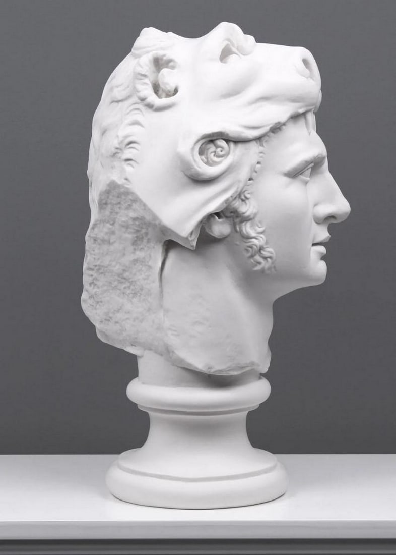 Mithradates VI Eupator Bust Sculpture - (56.1lbs) - 3