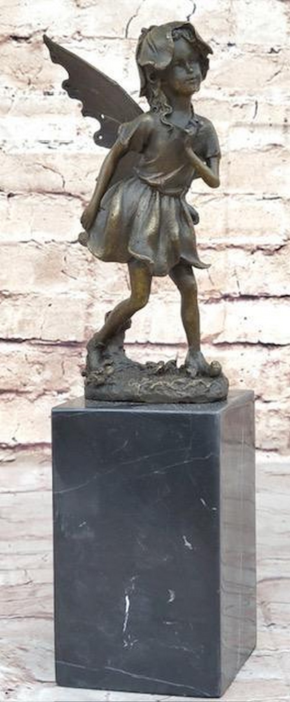 Fairy of the Daydream Original Bronze Statue - 13" x 3" (1 of 9)