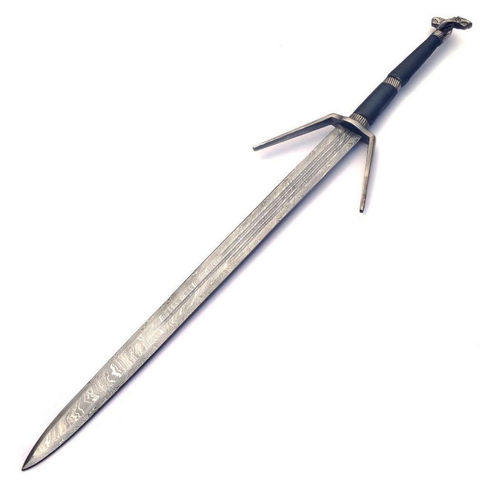 28" Damascus Blade 2 Handed Short Sword (1 of 3)