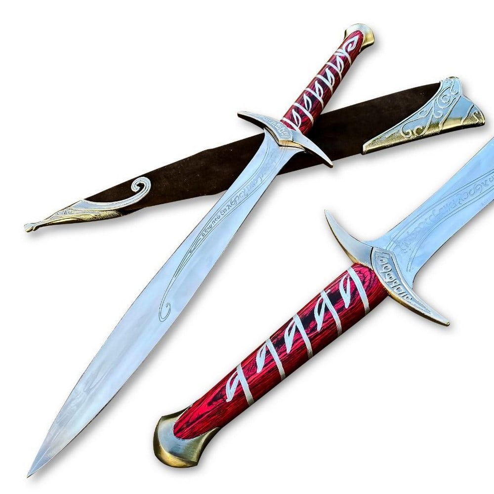 28" Cold Steel & Custom Designed Arming Sword: 28" Cold Steel & Custom Designed Arming Sword While historically smaller than most swords of its day, it makes up for size with quickness and responsiveness when wielded. Distinctive of