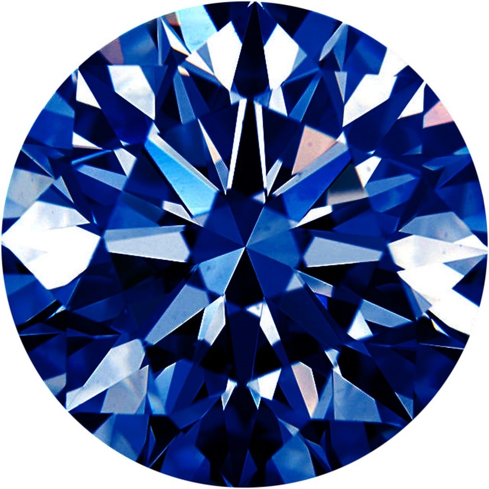 Extra Fine Rich Royal Blue African *ROUND CUT* VVS2-VS1 Grade Diamond: Extra Fine Rich Royal Blue African *ROUND CUT* VVS2-VS1 Grade Diamond Natural Diamonds Only: 100% Earth Mined No Synthetics, No Simulants No Laser Drilling, No Fracture Filling All
