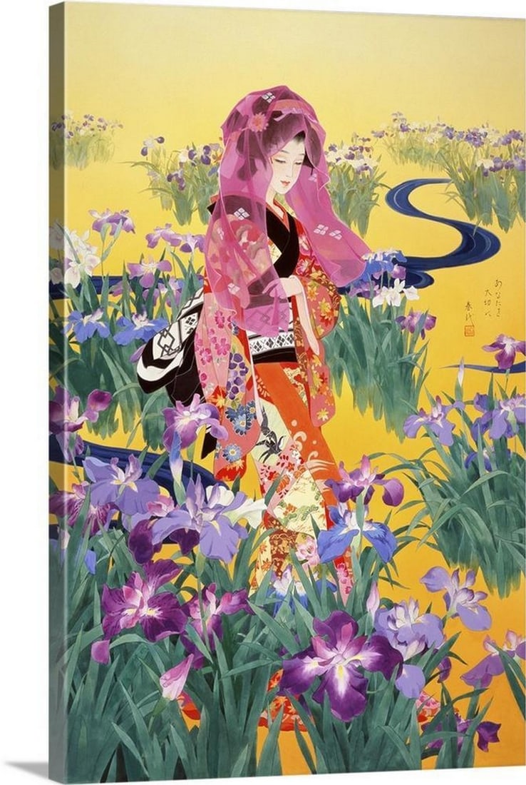 Syoubu Canvas Reproduction: Syoubu Canvas Reproduction Size: Width: 16 inches, Height: 24 inches View photos for further details.