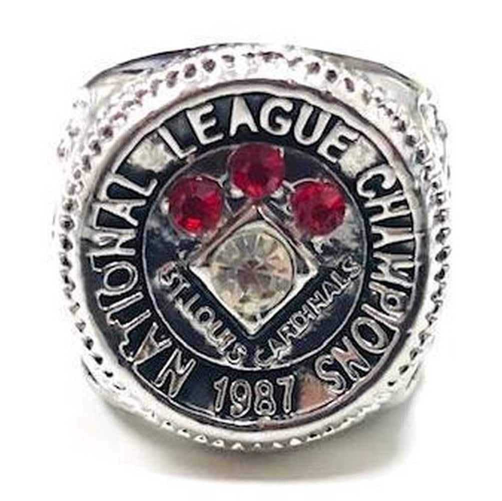 1987 St. Louis Cardinals National League Champions - Championship Ring: 1987 St. Louis Cardinals National League Champions - Championship Ring View Photos For Further Details.