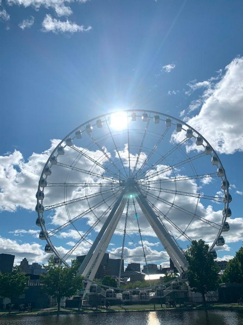 Sunset over the London Eye: Sunset over the London Eye A mesmerizing photograph capturing the London Eye silhouetted against the setting sun, its elegant structure glowing in the warm embrace of twilight. Offered as an