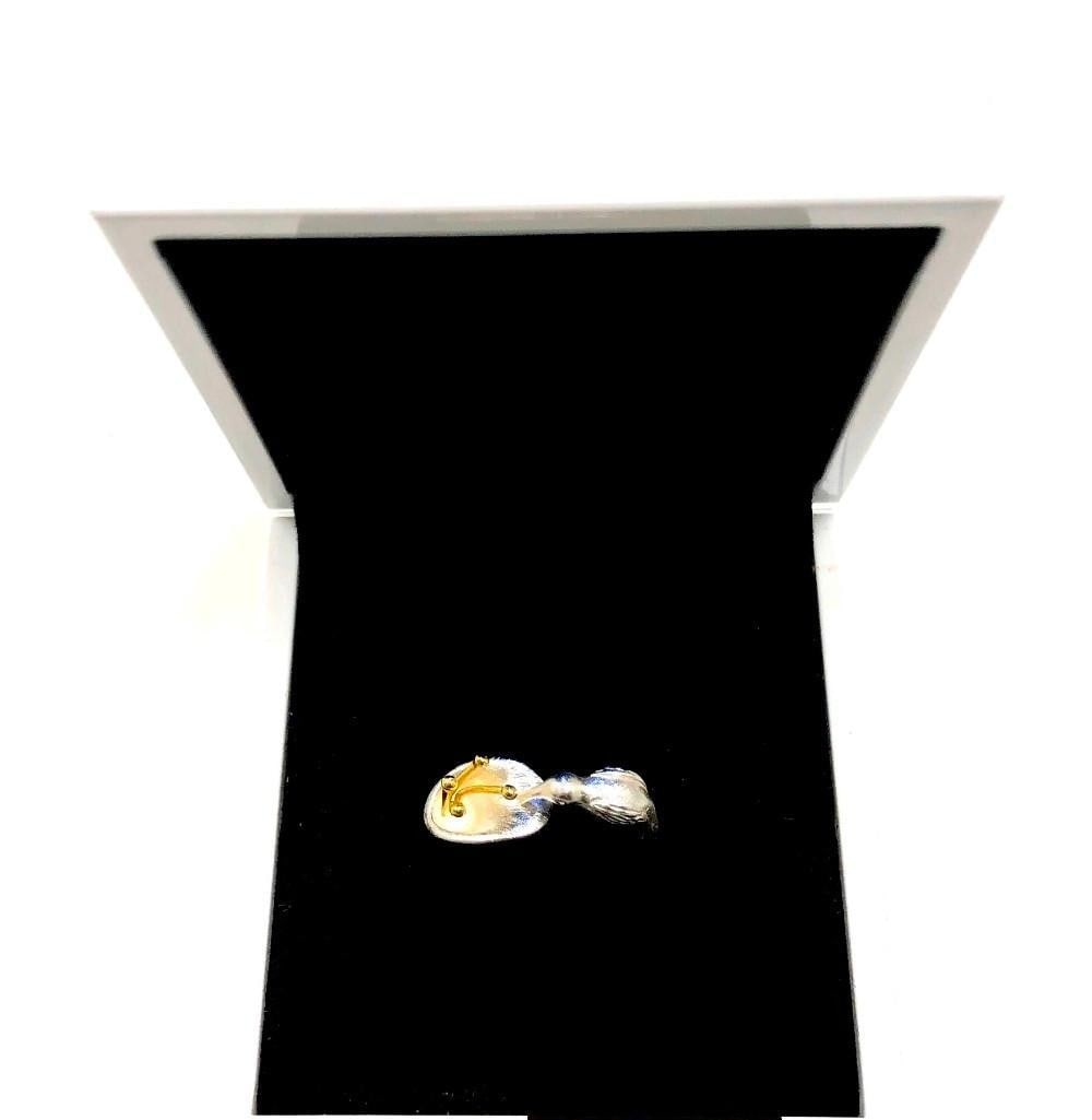 Hummingbird Harmony 925 Silver Ring - 2