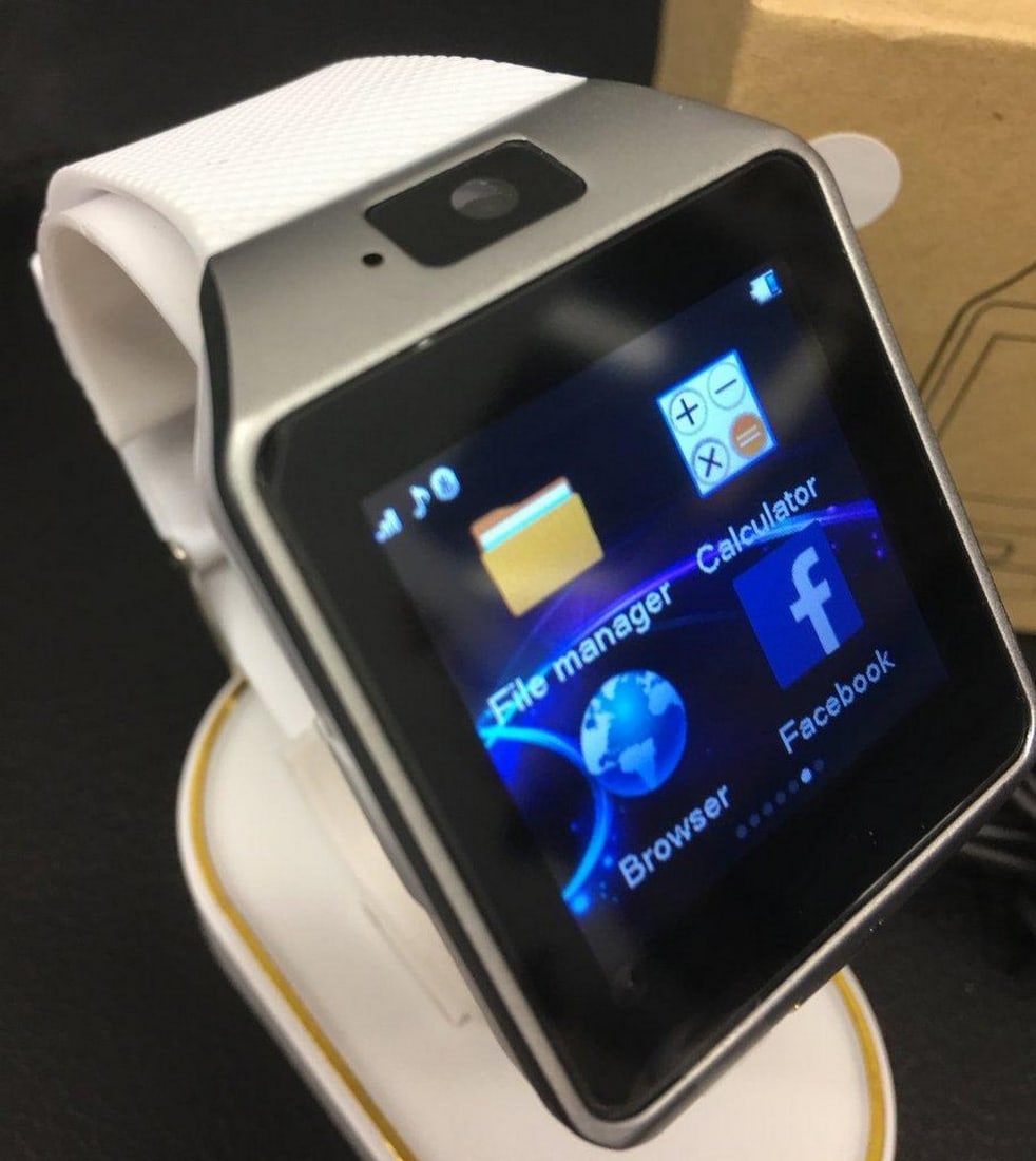 Touch Screen Smartwatch with Camera & Multi-Function Apps - 6