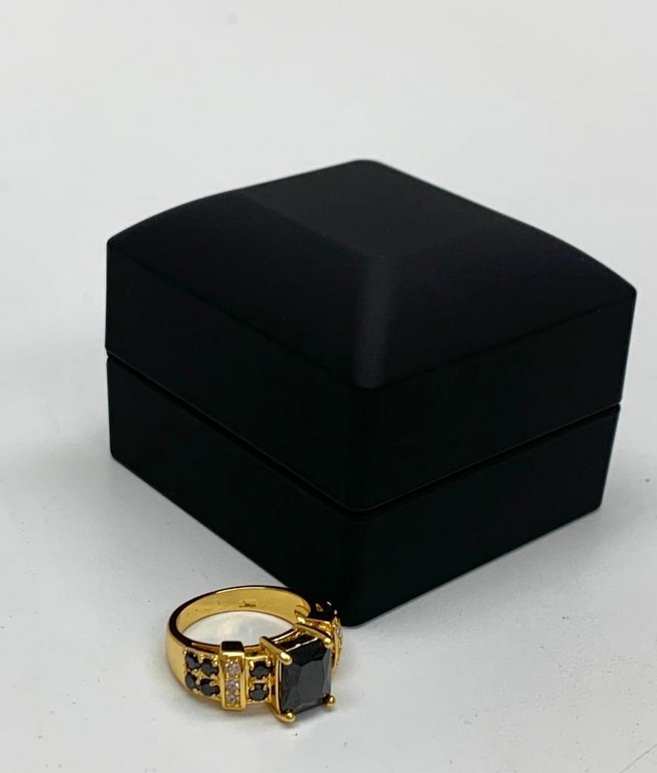 Black Stone Ring - 3
