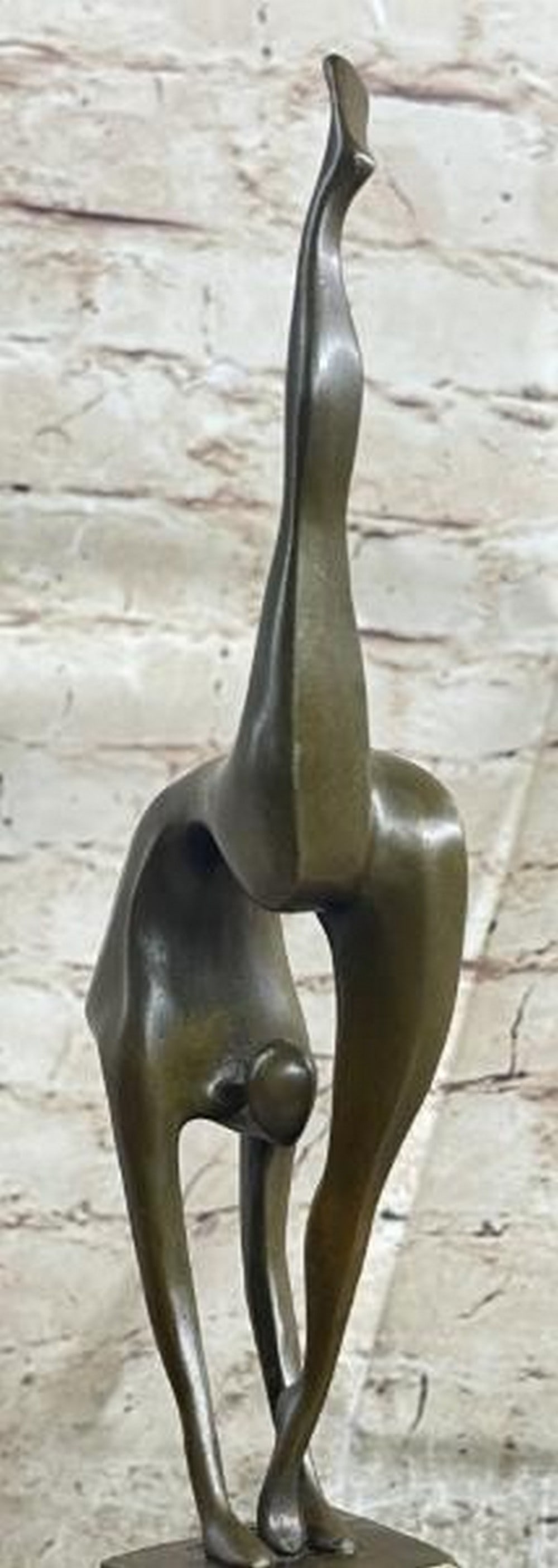 Abstract Bronze Ballerina in Motion - 8