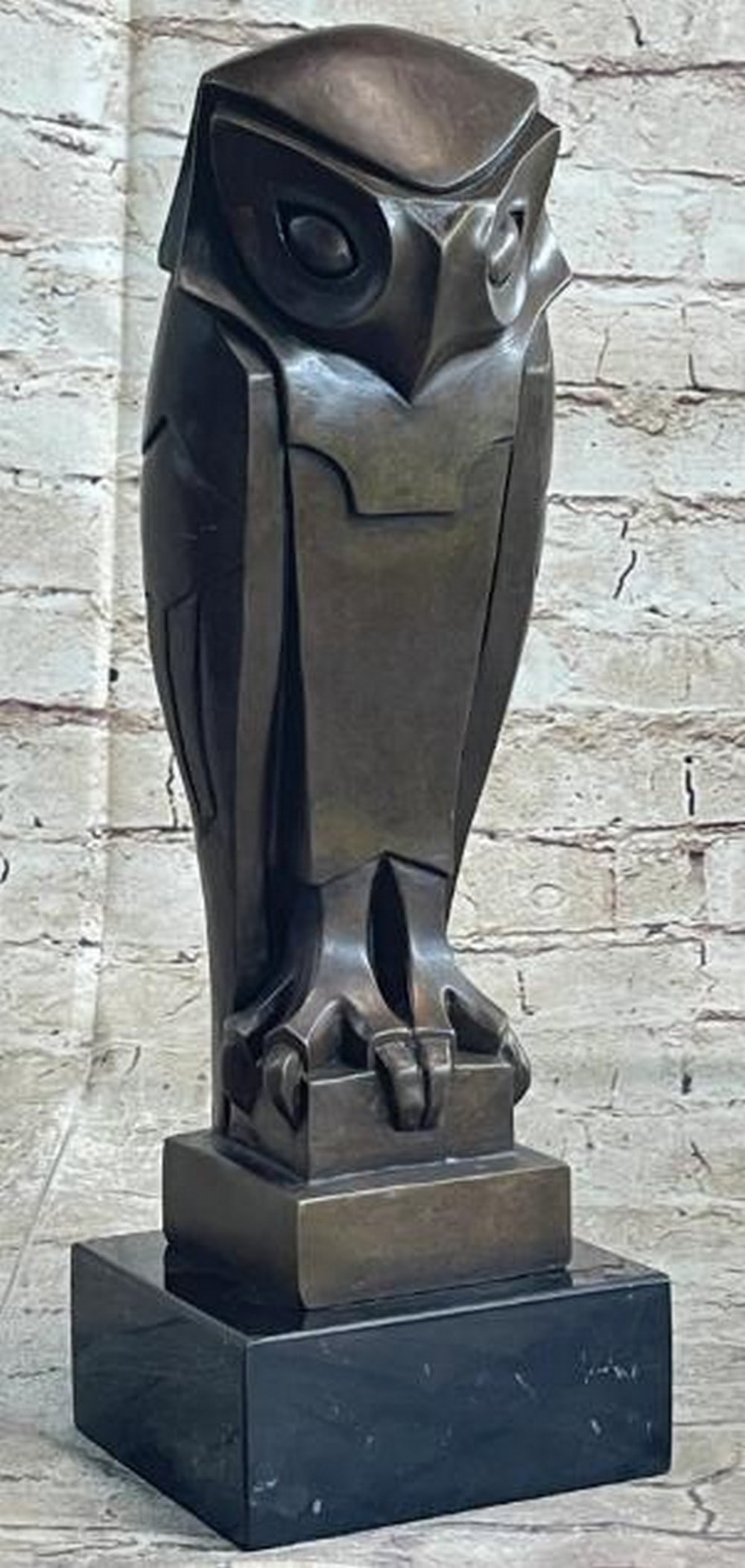 Abstract Owl Bronze Sculpture (1 of 7)