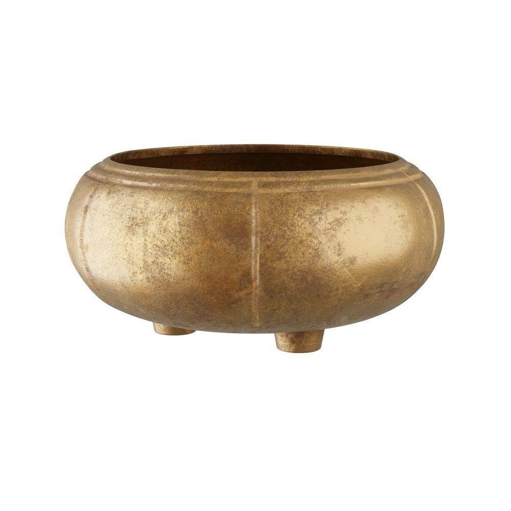 Antique Brass Cache Pot, Zehir Collection (1 of 3)