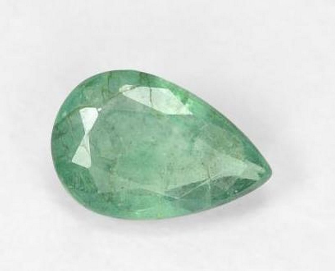 Loose Pear-Cut Emerald - 2